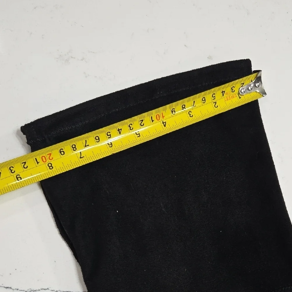 Unisa Black Over-the-Knee Boots Sz10 New Without Tag Or Box